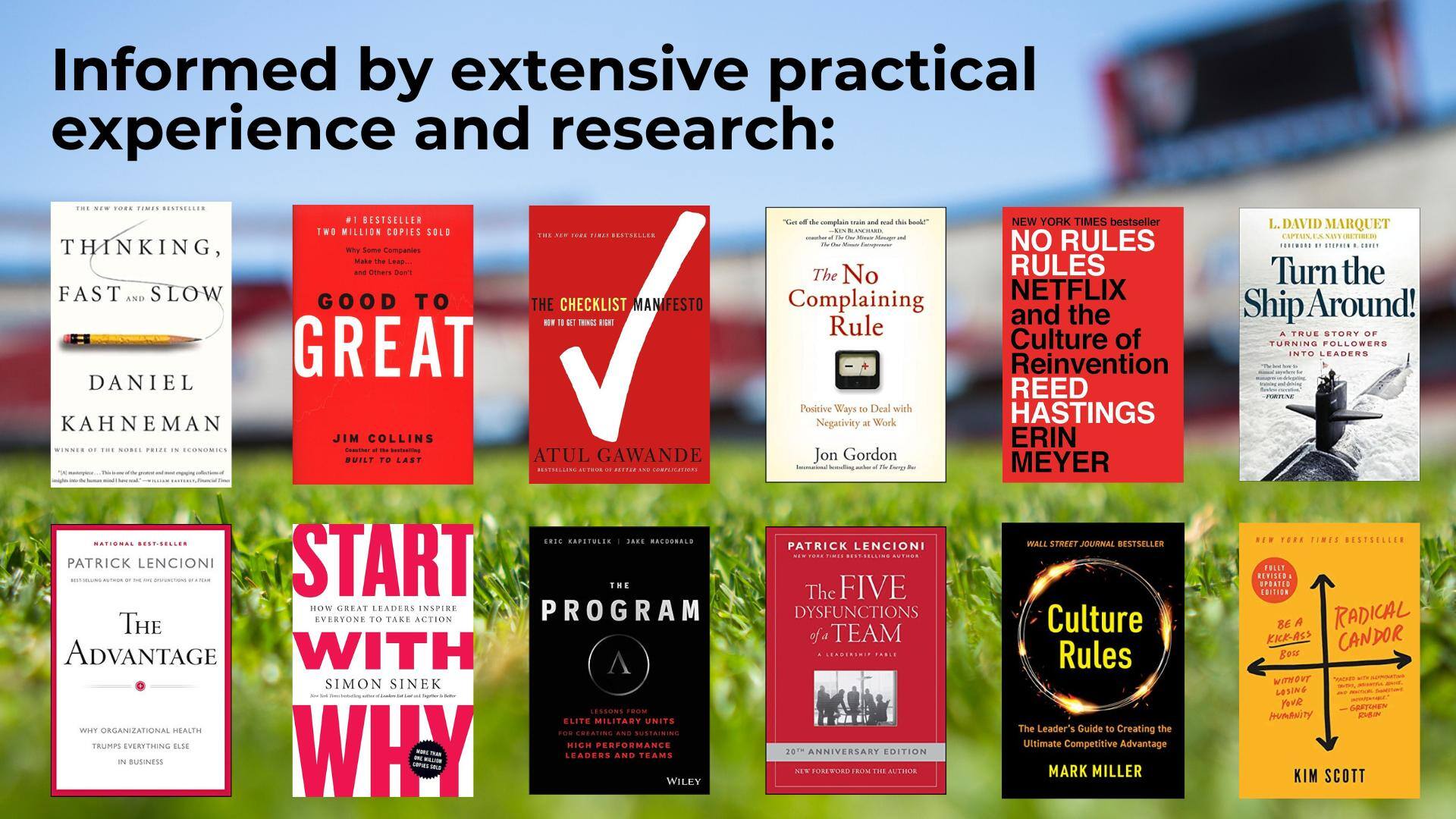 Informed by Research